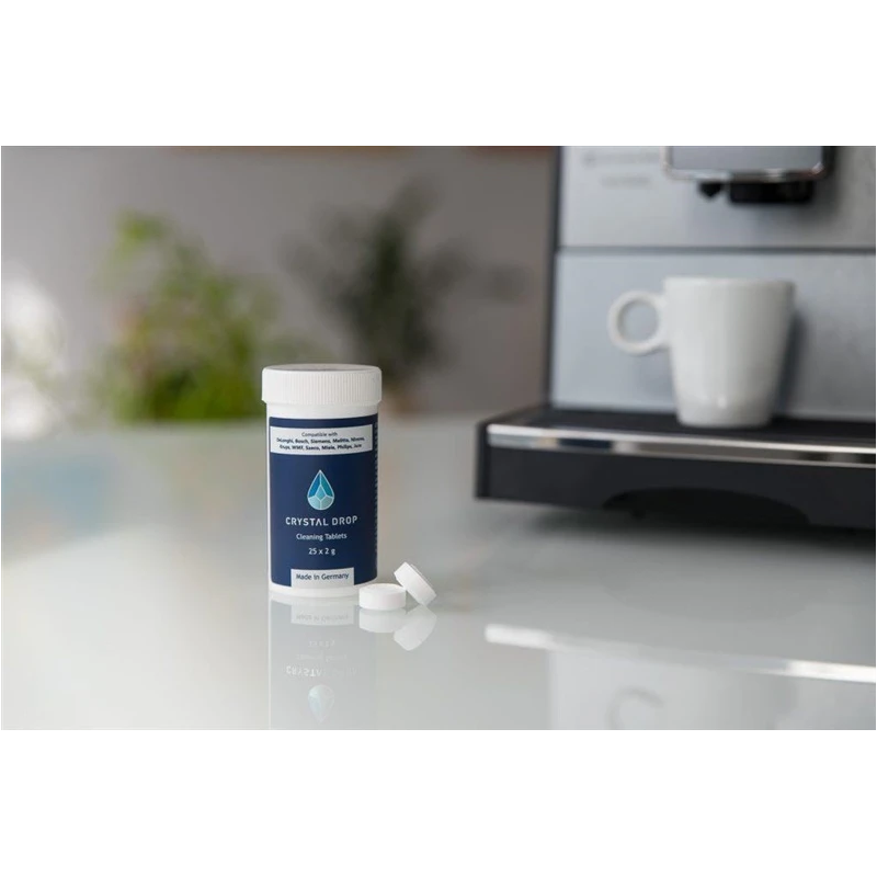 Tīrīšanas tabletes crystal drop 25
