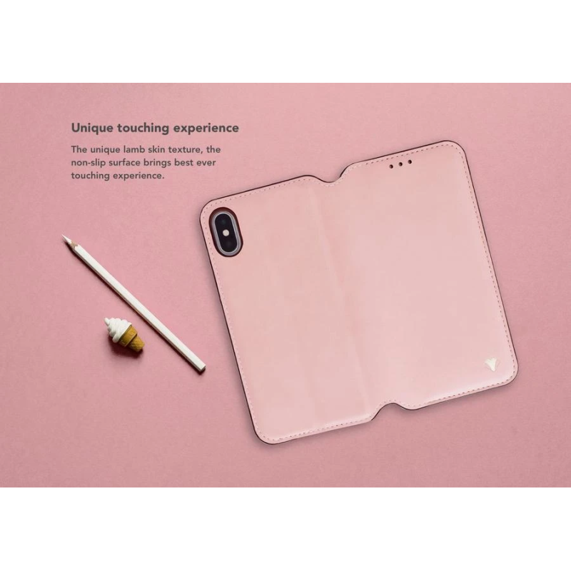 VixFox Smart Folio Case for Iphone 7-8 pink