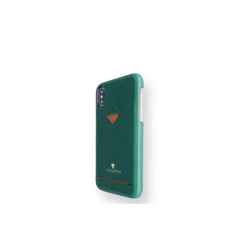 VixFox Card Slot Back Shell for Iphone X-XS forest green