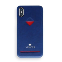 VixFox Card Slot Back Shell for Samsung S9 navy blue