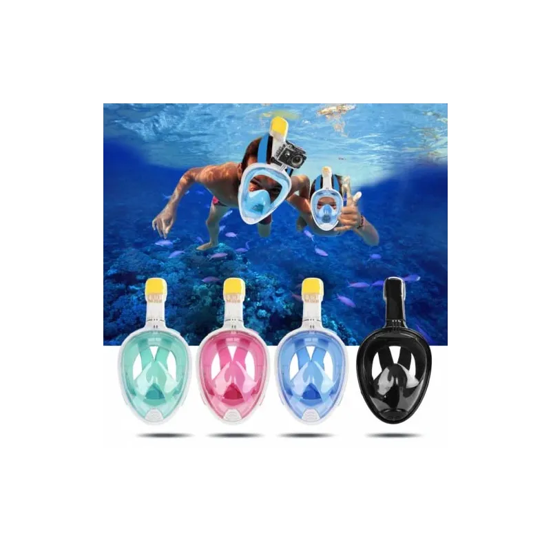 Free Breath Snorkeling Mask M2068G L-XL pink