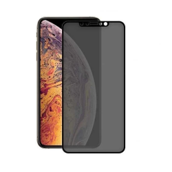 Devia Real Series 3D Full Screen Privacy Tempered Glass iPhone XS Max ,6.5, black