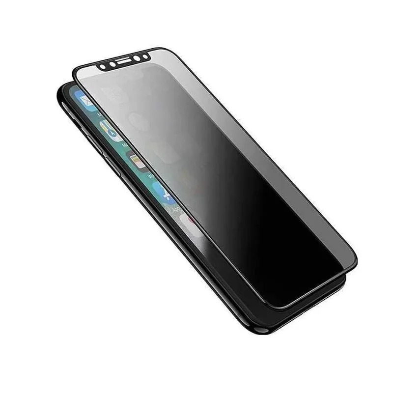 Devia Real Series 3D Full Screen Privacy Tempered Glass iPhone XS Max ,6.5, black