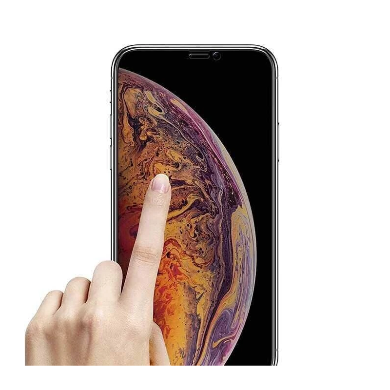 Devia Real Series 3D Full Screen Privacy Tempered Glass iPhone XS Max ,6.5, black