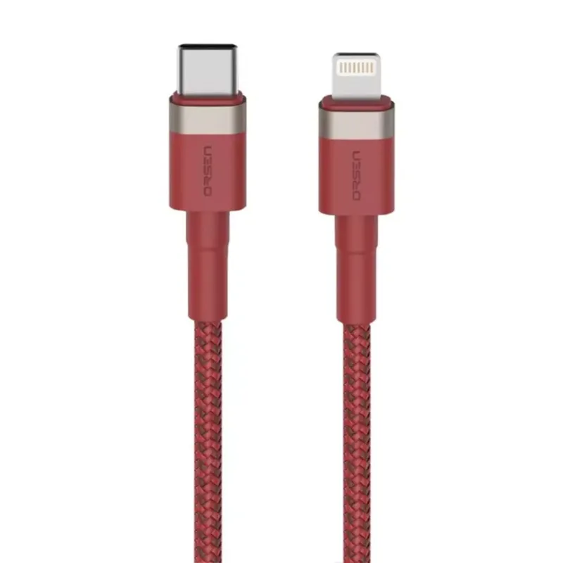 Orsen S51 Type C to Lightning 3A 1m red