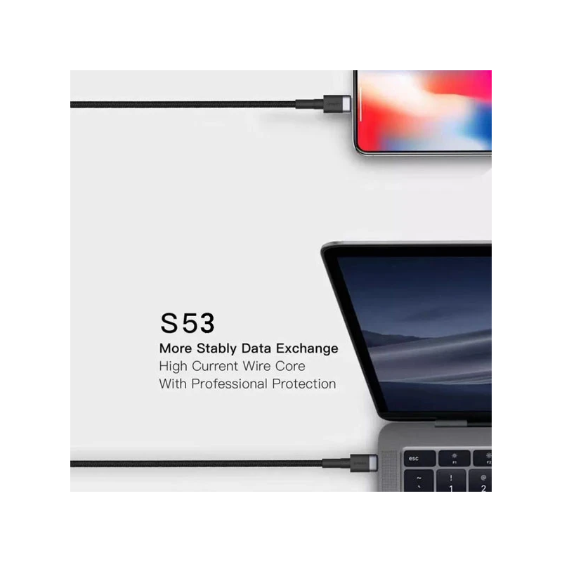 Orsen S53 Type C to Type C 3A 1m red