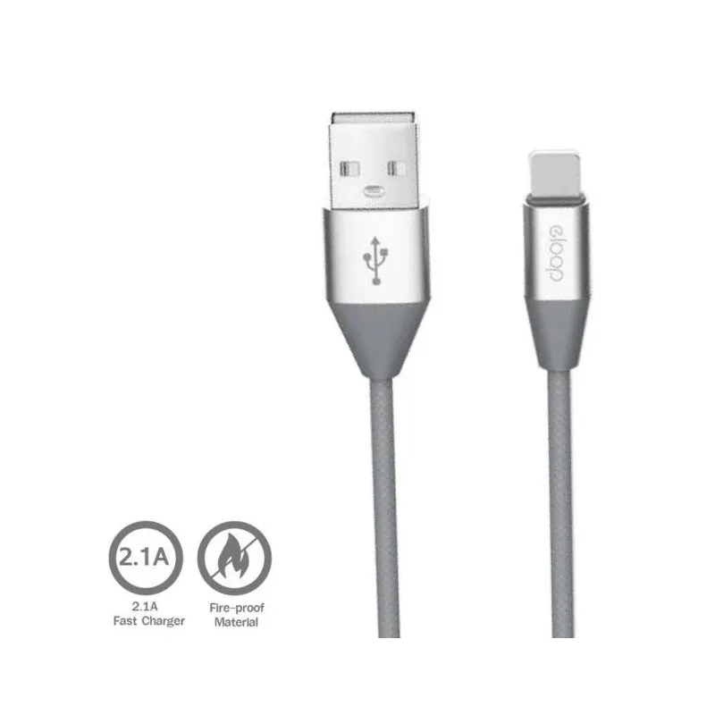 Orsen S33 Type-C Data Cable 2.1A 1.2m grey