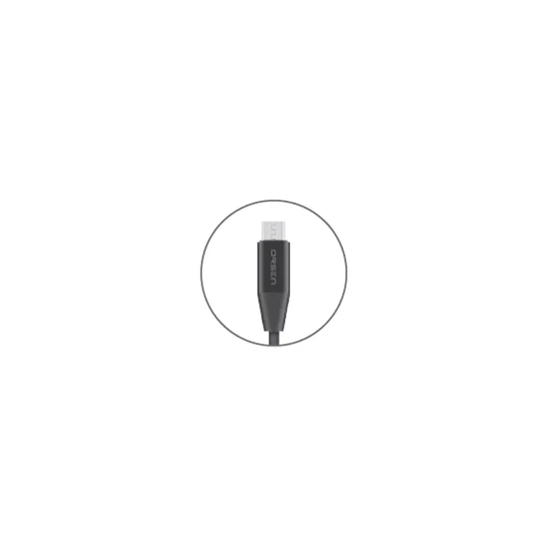 Orsen S32 Micro Data Cable 2.1A 1.2m black
