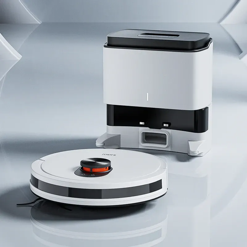 Xiaomi ROIDMI EVE CC Vacuum and Mop Cleaner with Cleaning Base, White Damaged Box
