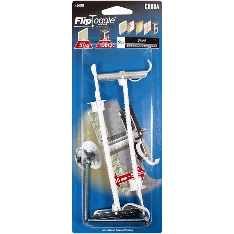 Dībelis ģipškartonam 5x77 mm 2 gab.