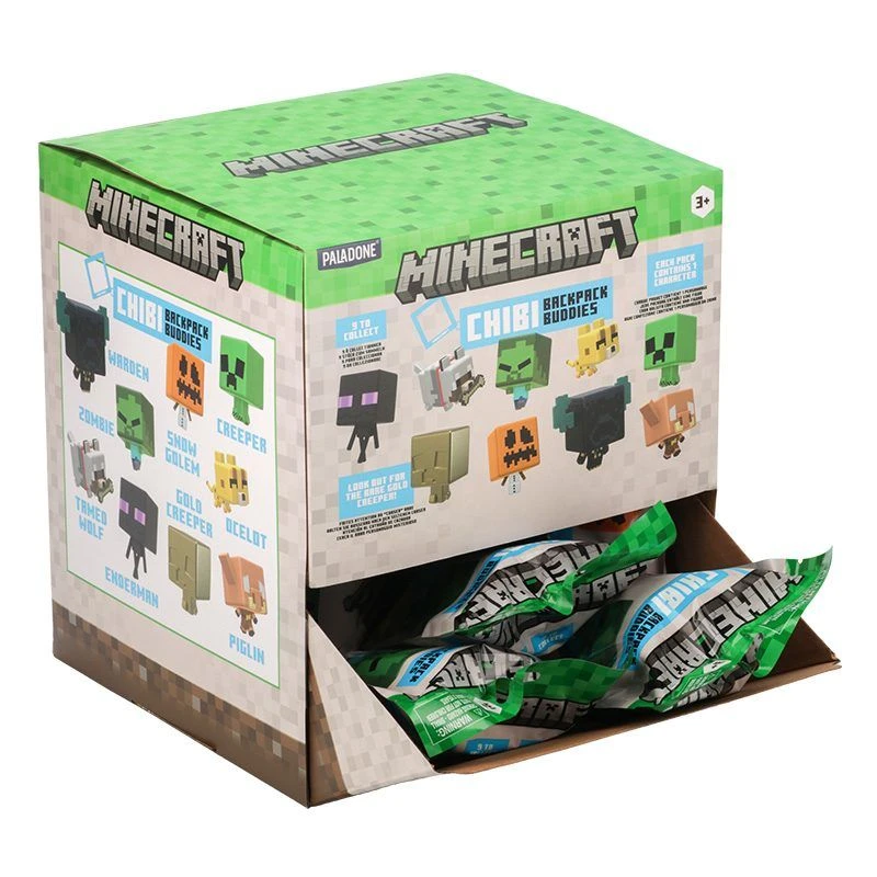 Paladone Minecraft Backpack Buddies Series 3 ,Assorted,