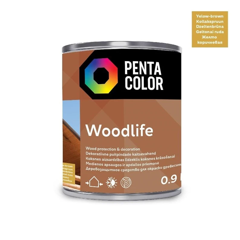 Impregnants woodlife dzelteni brūns 0,9l