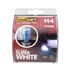 Auto spuldzes h4 white 2 gab.