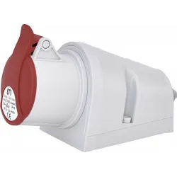 Kištukinis lizdas ETI, balta sp.-raudona sp.