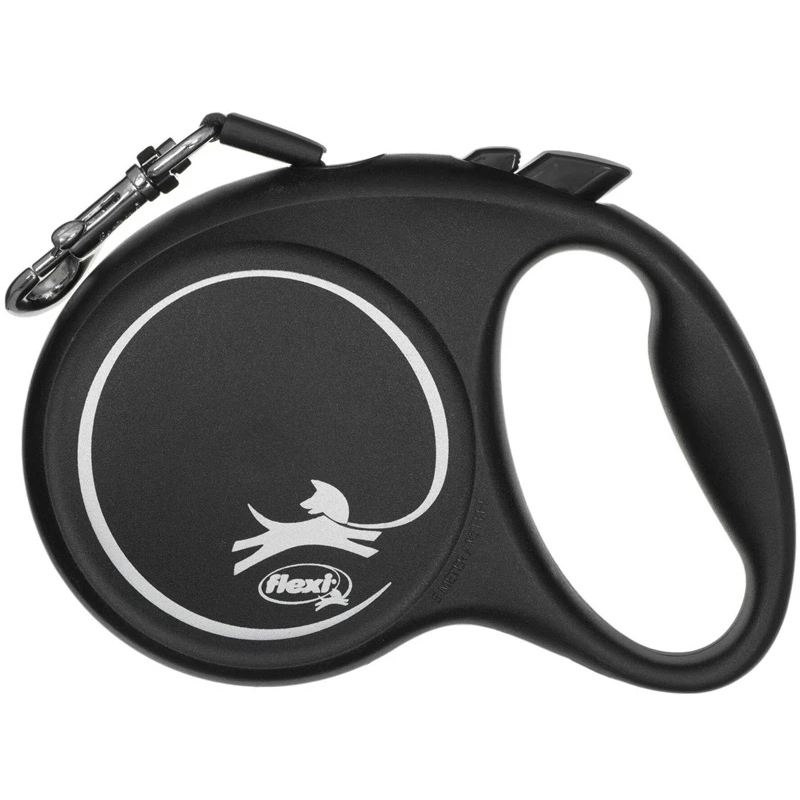 Pavada flexi tape black desig melna m 5m