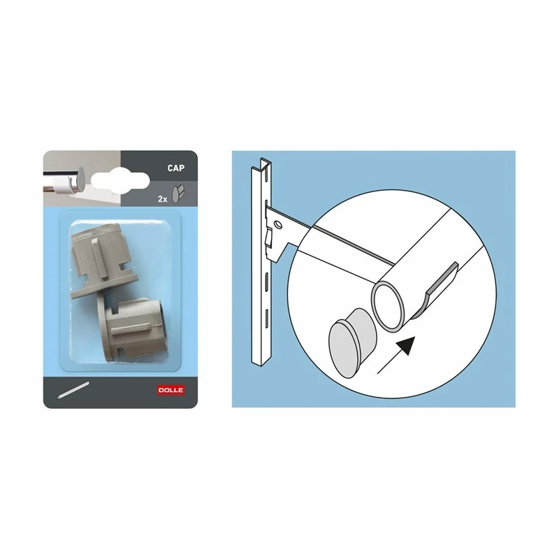 Drēbju stienis 84 cm hroma