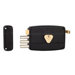 Slēdzene 10007-f 3 atslēgas misiņš