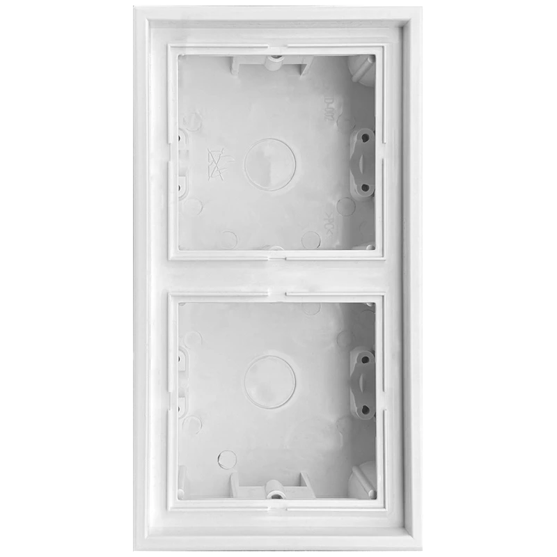 Virsmas montāžas rāmis LIREGUS MODERN. 2vt..balta kr.