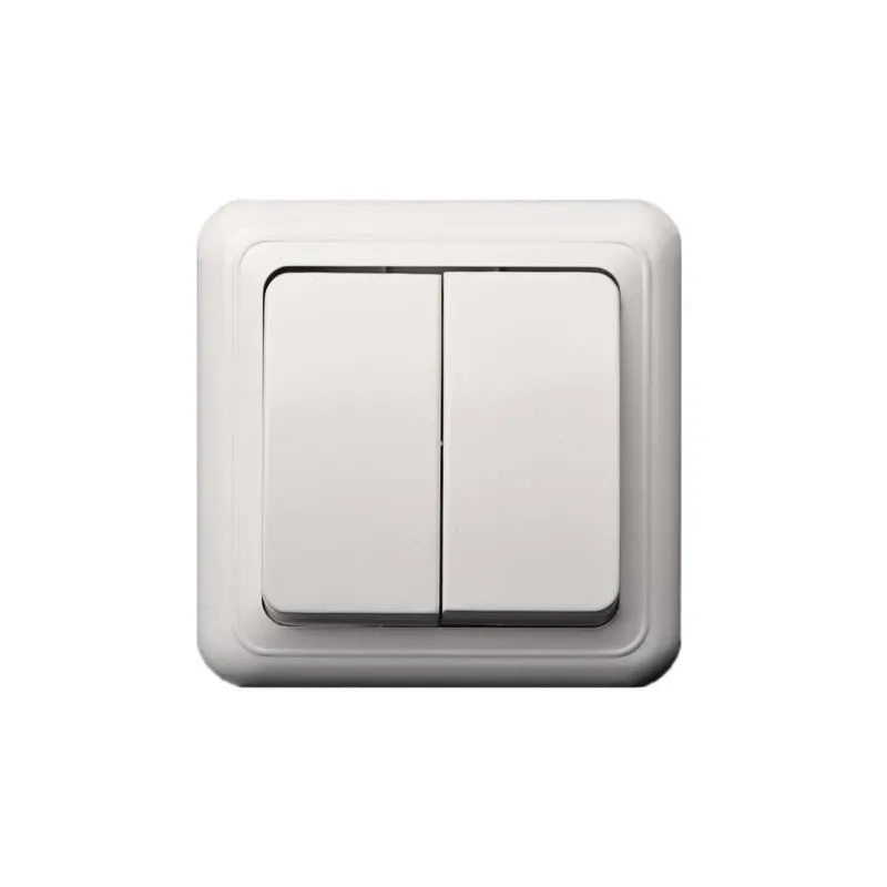 Slēdzis Liregus Delta, 2 kl, balta