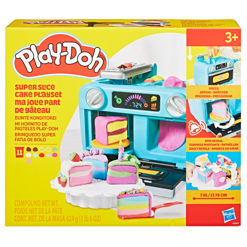 PLAY-DOH Rotaļu komplekts Kūkas gabaliņi
