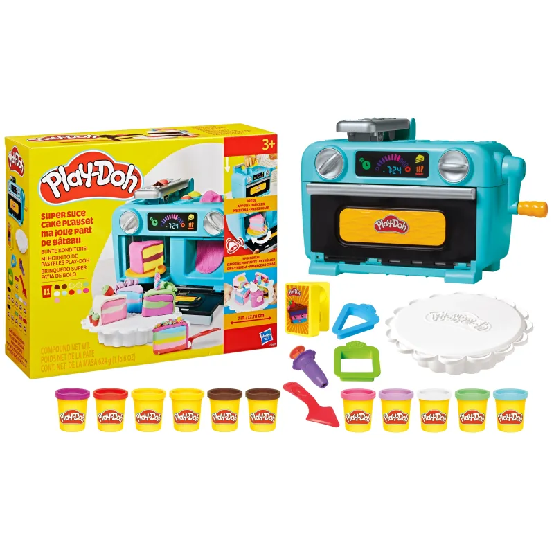 Veidošanas pasta Hasbro Play-Doh Super Slice Cake