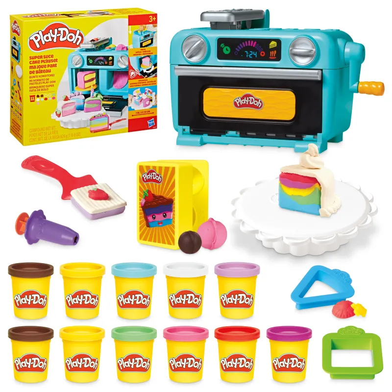 Voolimismass Hasbro Play-Doh Super Slice Cake
