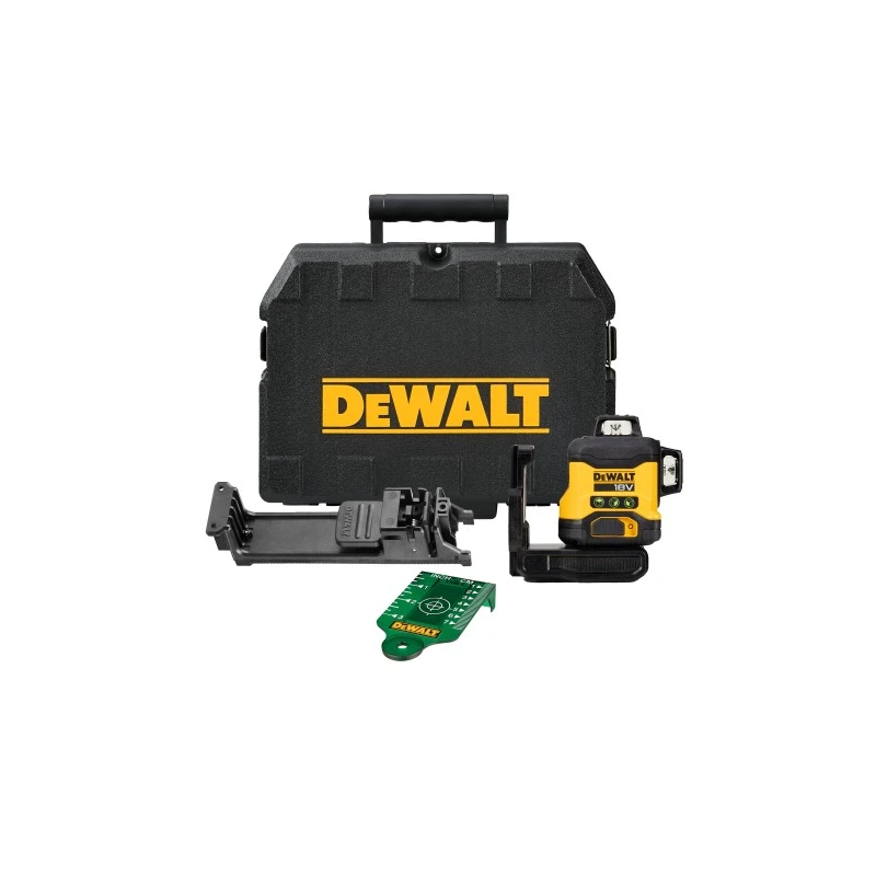 DeWALT Multilīniju lāzeris 18V 3x360 zaļs b-a