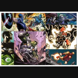 TREFL AVENGERS puzzle set, 4x250 pcs