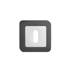 Durvju slēdzenes uzlika grafīts-hroms