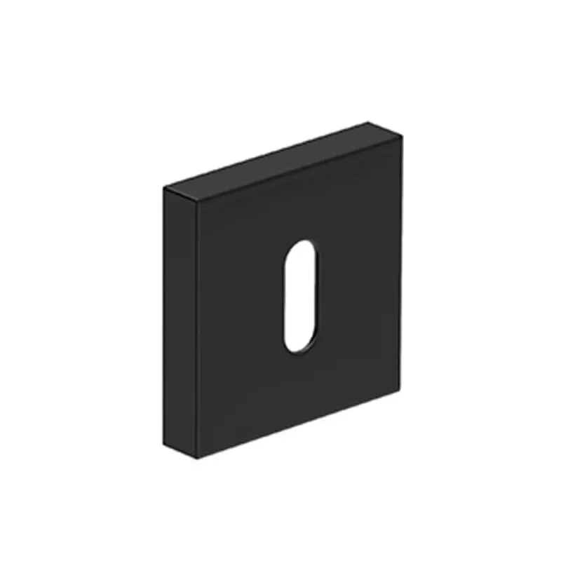 Durvju aizsargplāksnīte, melna