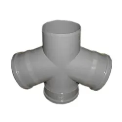 Rist ,nelja haruga, sisekanalisatsioonile Wavin Optima, 110 mm x 110 mm x 110 mm, 67 °