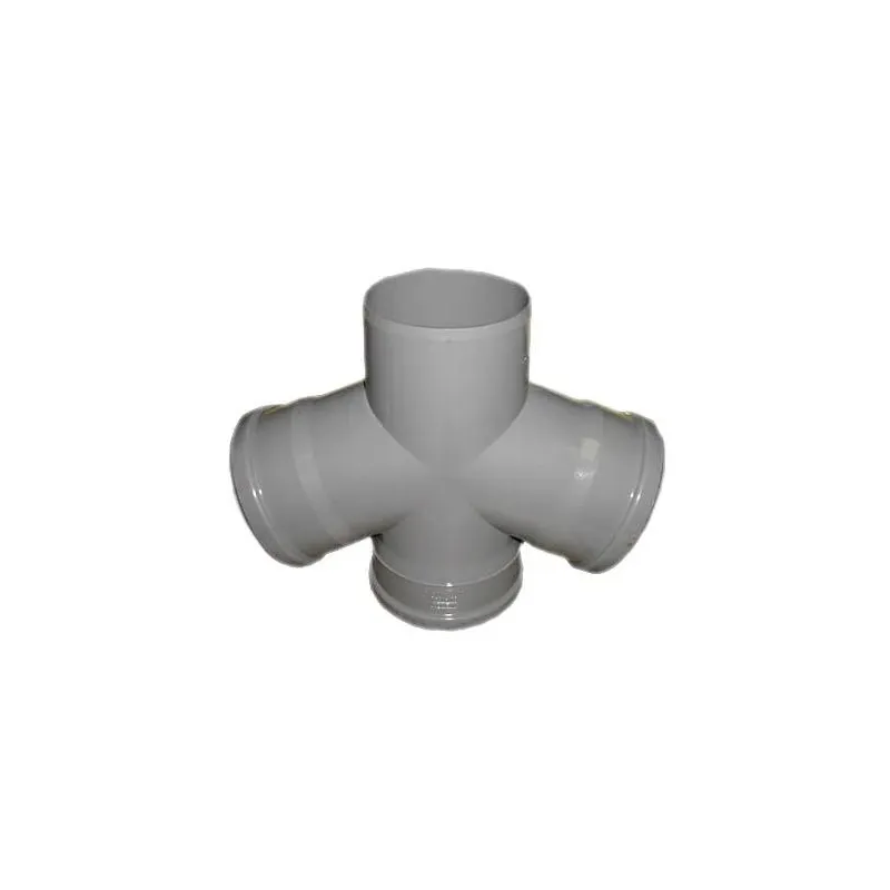 Keturšakis vidaus kanalizacijai Wavin Optima, 110 mm x 110 mm x 110 mm, 67 °