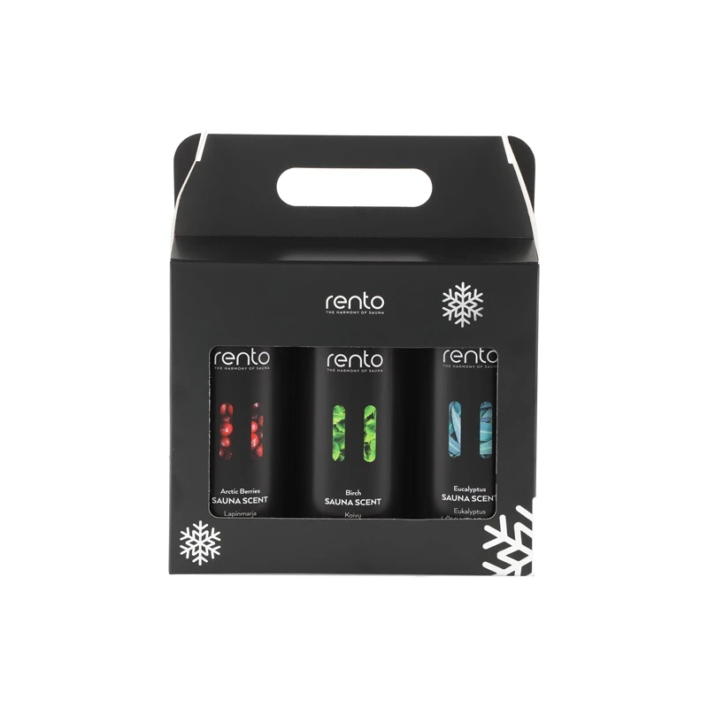 Pirts aromātu komplekts RENTO, 3 × 400 ml