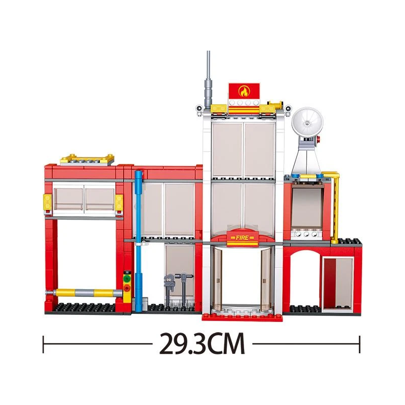 Konstruktors Sluban Sluban Fire Fire Station M38-B0631