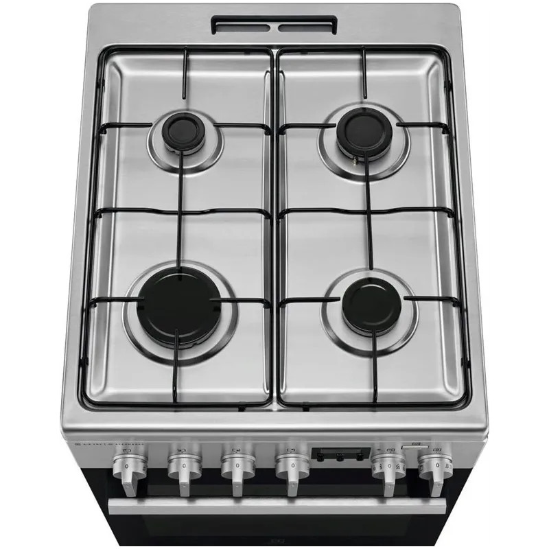 Dujinė viryklė su elektrine orkaite Electrolux 600 serija „SteamBake“ LKK560228X
