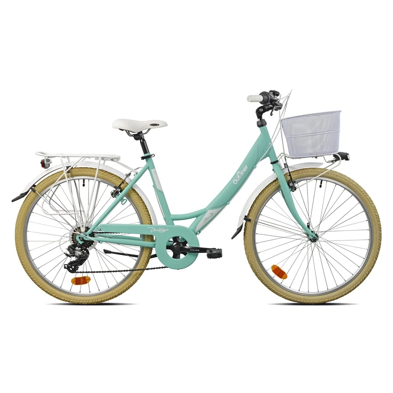 Velosipēds outliner city 26in dzeltens