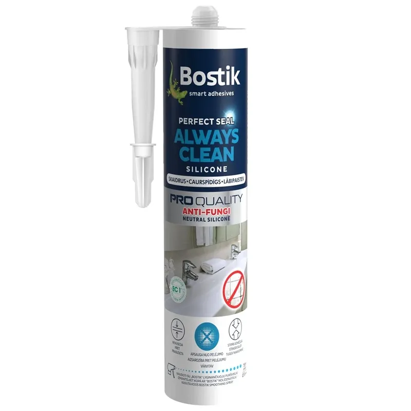 Hermētiķis Bostik, 0.28 l, balta krās.