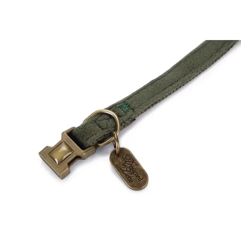 Kačių antkaklis Lotte, 20 - 30 cm x 1 mm, žalia sp.