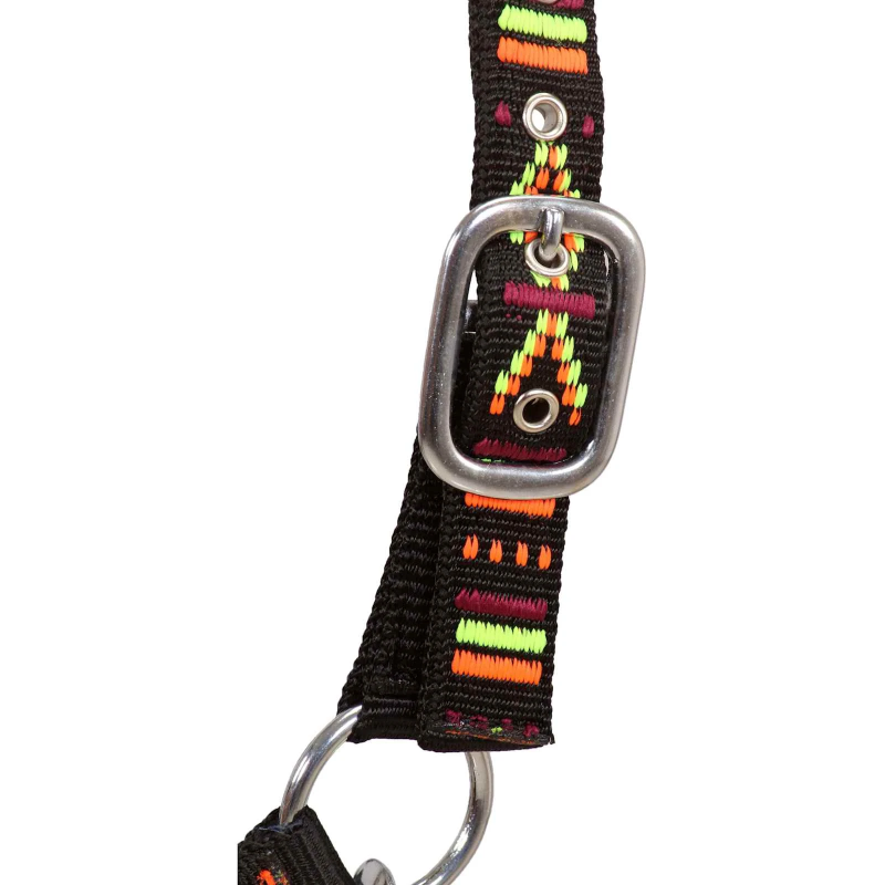 vidaXL Galvas apkakle Melna 100% Neilons