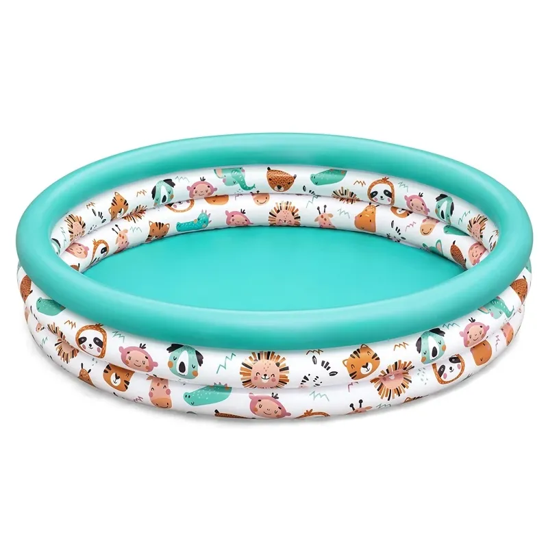 Baseins, piepūšams Bestway Safari 51226, daudzkrāsaina, 122 x 25 cm