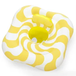 Детский плавательный круг 79x79cm Wavy Square