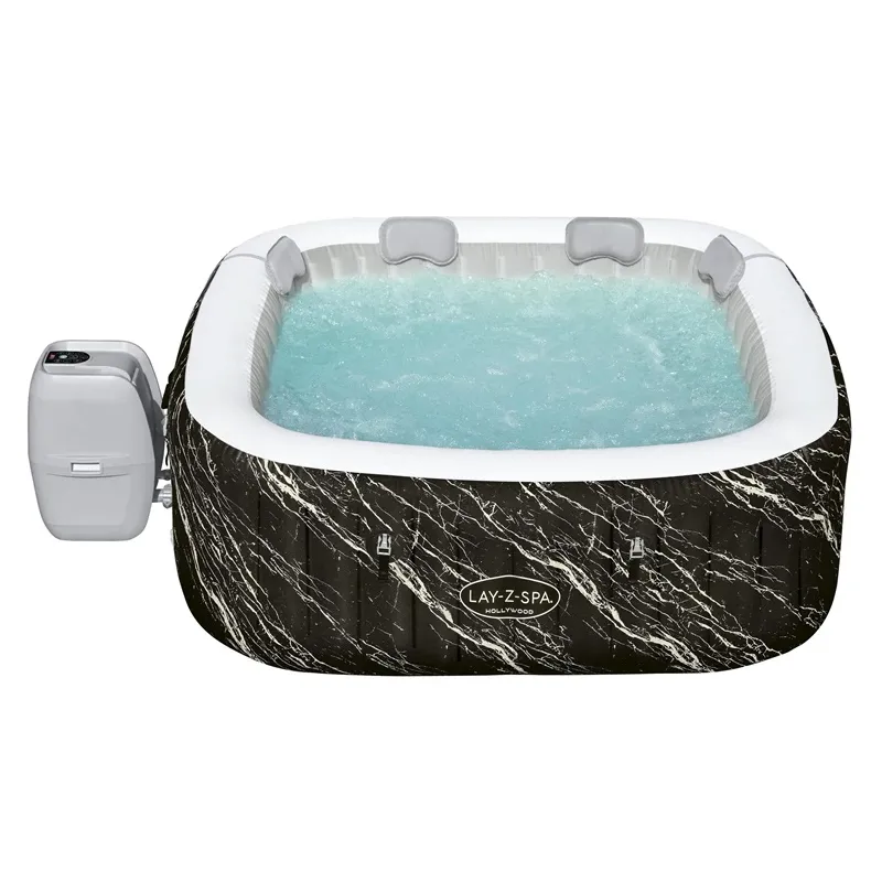 Baseins piepūšams Bestway Lay-Z-Spa 6001F. pelēka. 778 l