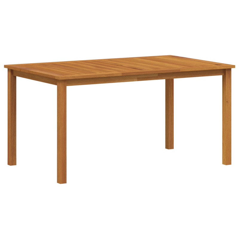 vidaXL Dārza ēdamgalds 7 pcs Bēša Cietā akācijas koks