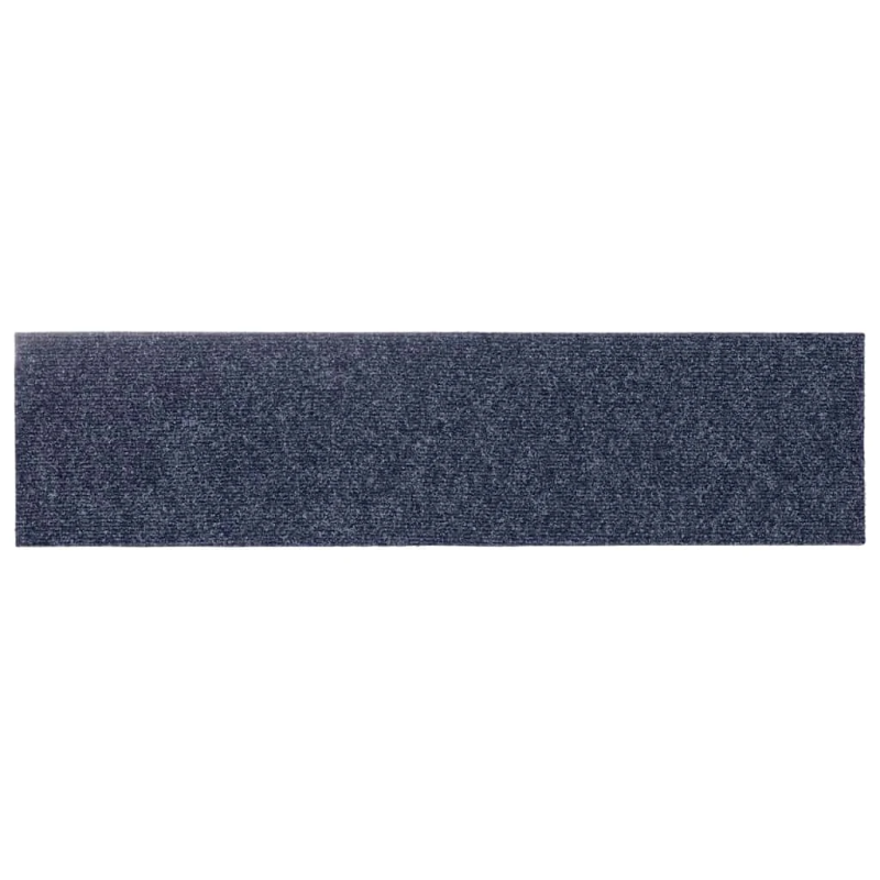 vidaXL kāpņu paklājiņi, pašlīmējoši, 30 gab., 76x20 cm, pelēkzili, taisnstūrveida