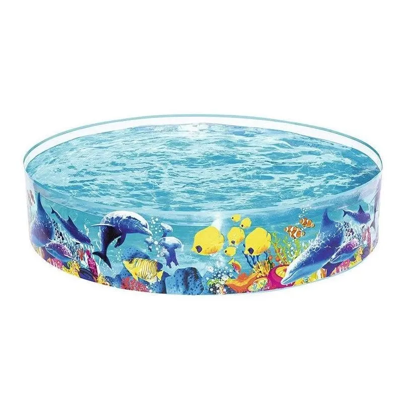 Baseinas, vaikiškas Bestway Fun Odyssey 55030, įvairių spalvų, 183 x 38 cm