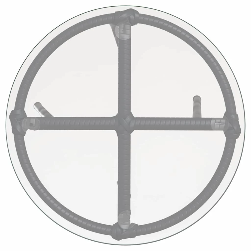 vidaXL Dārza ēdamgalds 3 pcs Melns un Anthracite