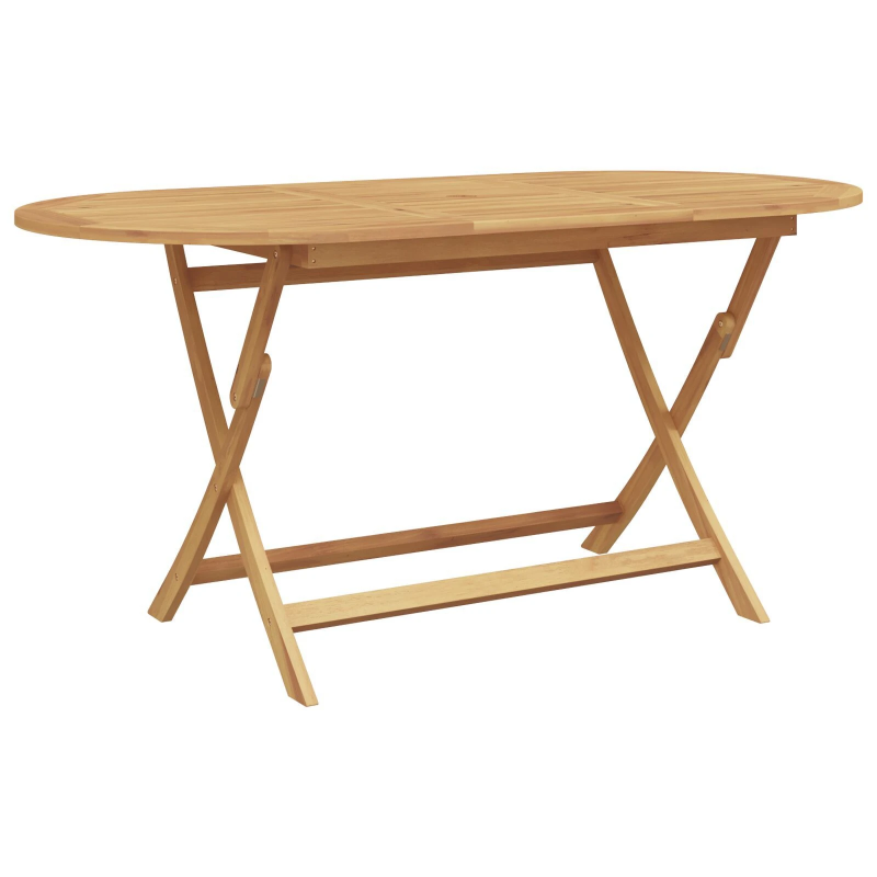 vidaXL Dārza ēdamgalds 5 pcs Brūna Ciets tekša koks