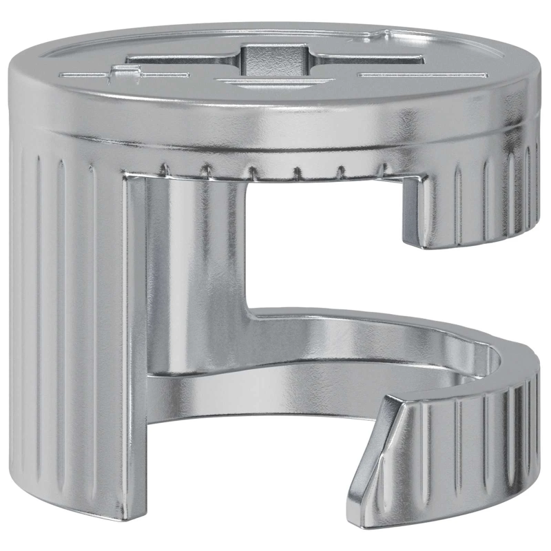 vidaXL Kameru bloķēšanas uzgriežņi 4000 pcs Sudraba Tērauds