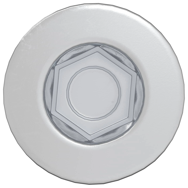 vidaXL Galveni skrūve 2 pcs Sudraba M7 x 40 mm Tērauds