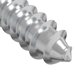 vidaXL Koka skrūves 12 pcs Sudraba M6 x 70 mm Tērauds